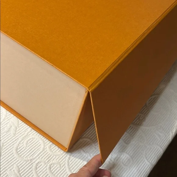 Louis Vuitton Signature Orange Box Large BOX. Magnetic closure. - Picture 5 of 11